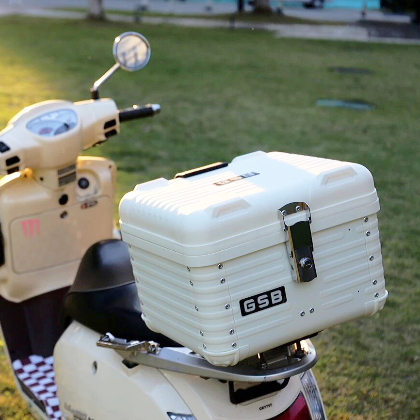 Scooter Helmet Set - 47L 오토바이 탑 케이스 모토 테일