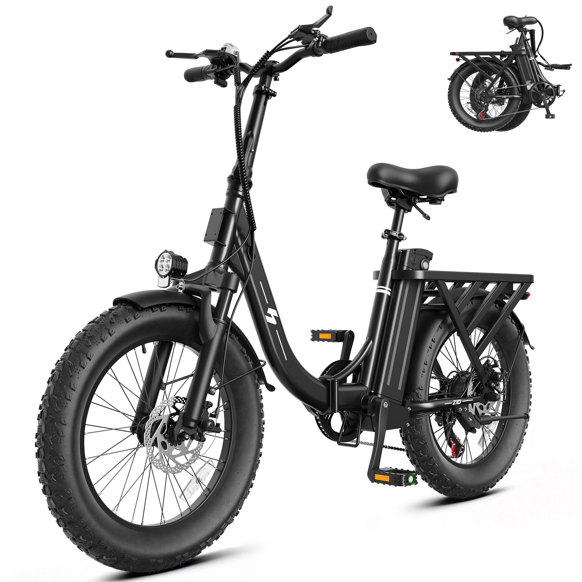 Electric Scooter Adults - Hopepeak Z10 성인용 접이식 전기 자전거,