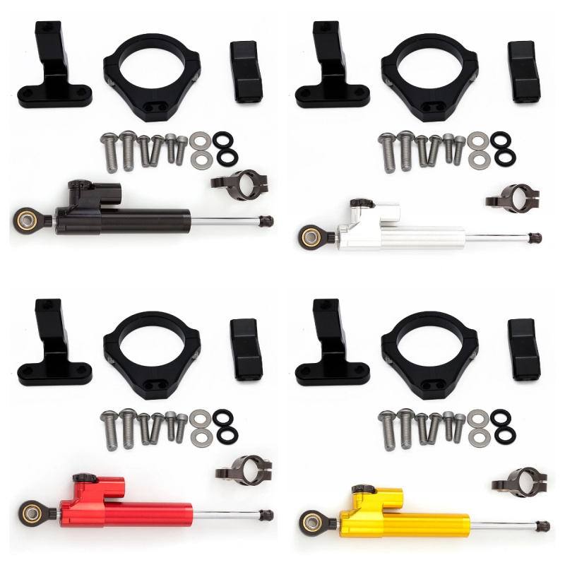 Steering Damper Stabilizer Kit Cnc - 존테스 703RR CNC 오토바이 스티어링 댐퍼