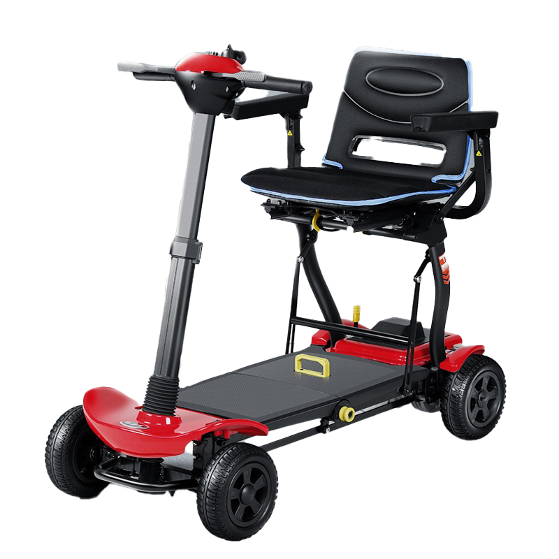 신제품 자동 접이식 경량 4륜 노인 및 장애인용 전동  - Folding Electric Scooter 리뷰 및 가격