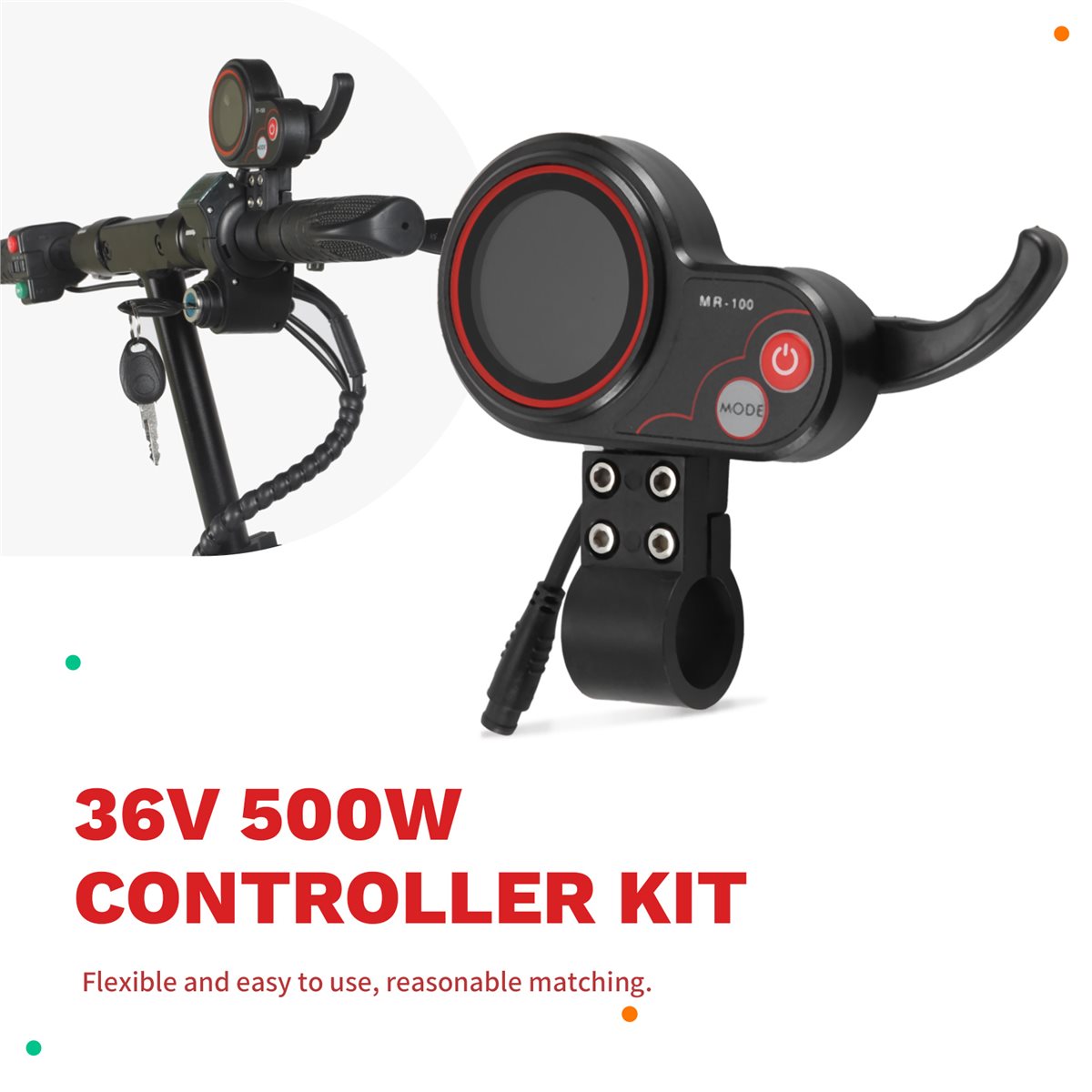 A99X 36V 500W 컨트롤러+MR-100 전기 스 - Electric Scooter 500W 리뷰 및 가격