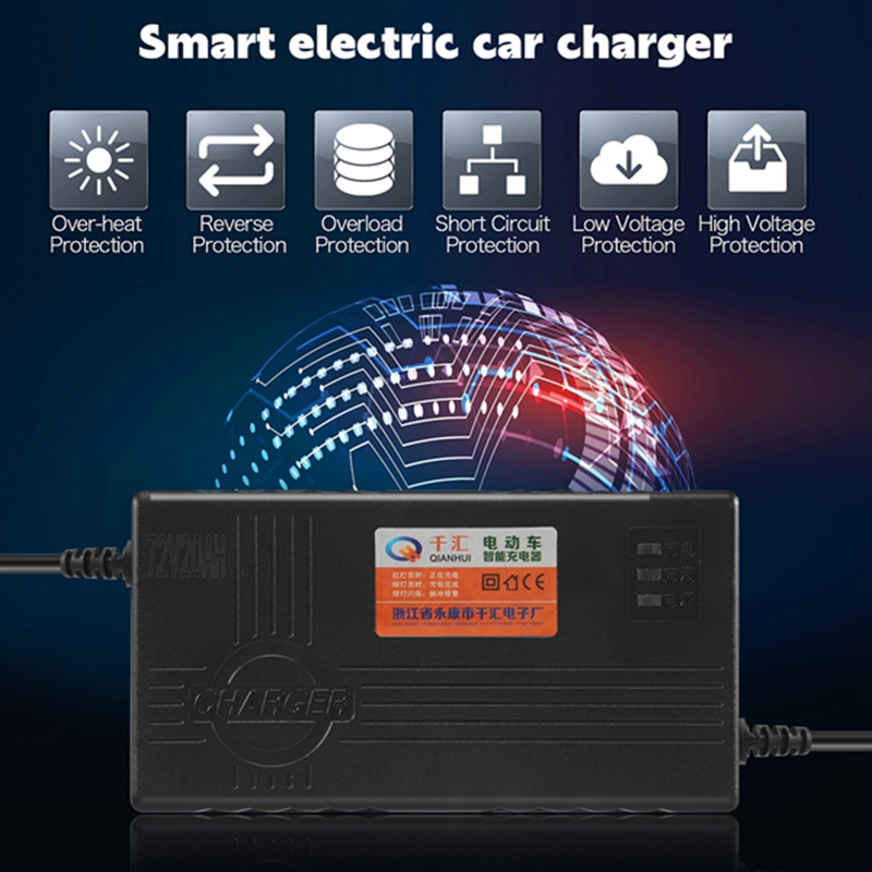 72V 20AH 오토바이 배터리 충전기 6 LED 디스 - Electric Scooter Charger 리뷰 및 가격