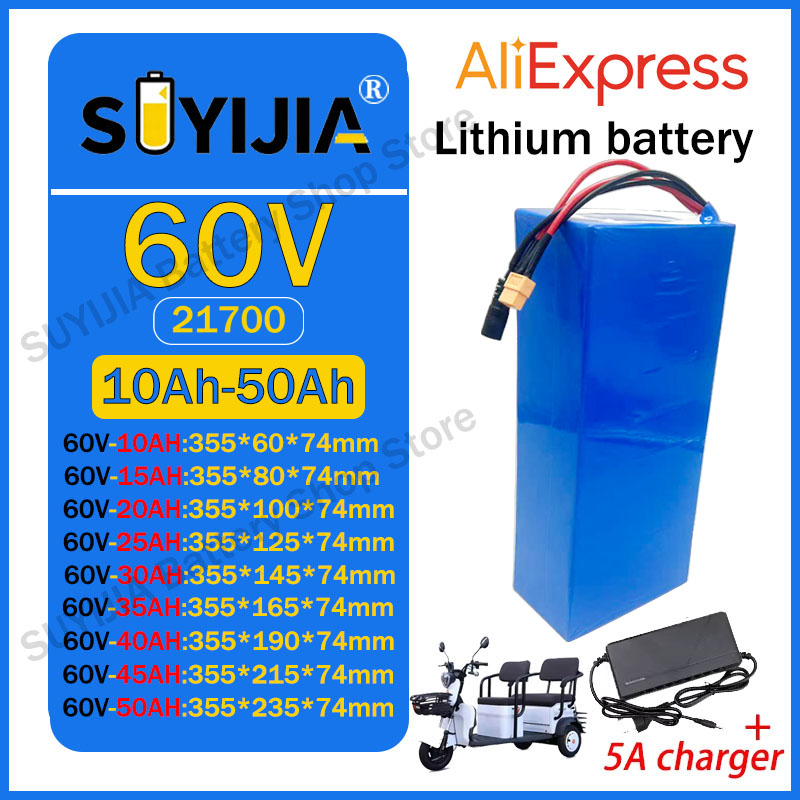 21700 60V 50Ah 45Ah 20Ah 25Ah  - 60V 30Ah 21700 Battery Pack 리뷰 및 가격