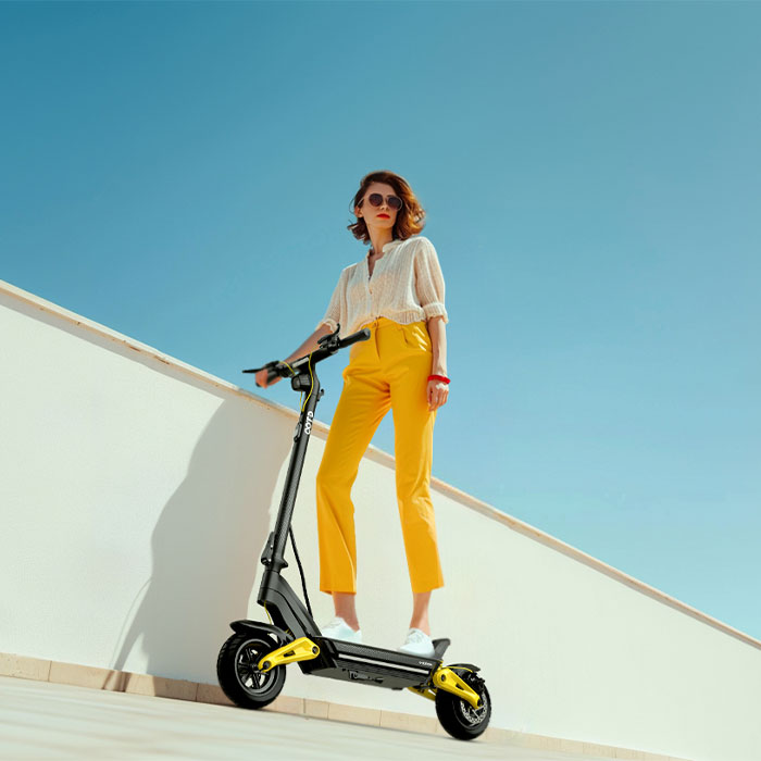 EU 재고 C형 댐핑 듀얼 서스펜션 경량 전동 스쿠터  - Folding Electric Scooter 리뷰 및 가격