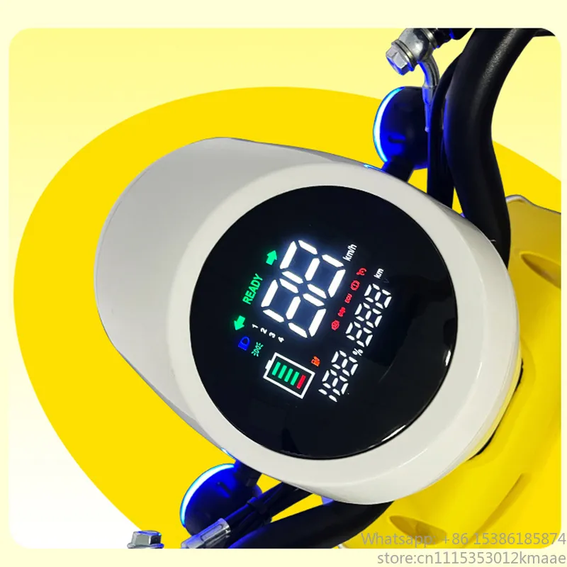 1200W, 2륜, 내구성이 뛰어난 전기 모페드 자전거 - Electric Scooter Adults 리뷰 및 가격