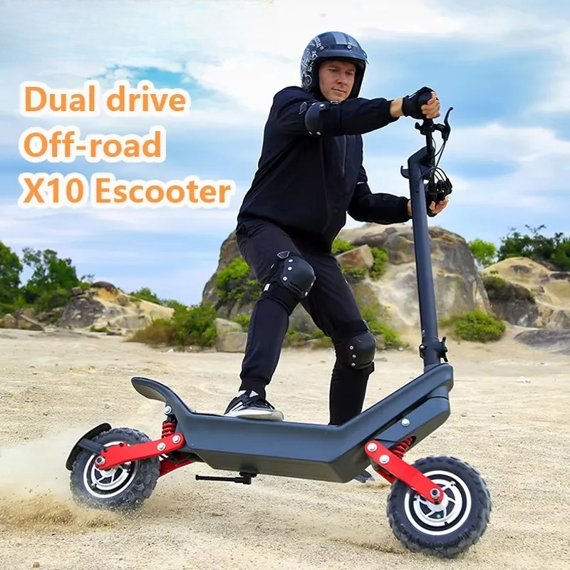 강력한 2000W 듀얼 모터 X10 성인용 전동 스쿠터 - Electric Scooter Adults 리뷰 및 가격