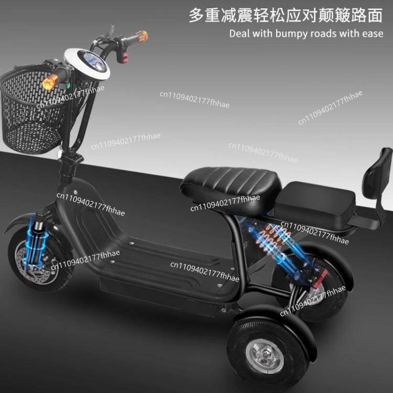 전기 삼륜차 소형 미니 접이식 스쿠터 - Folding Electric Scooter 리뷰 및 가격