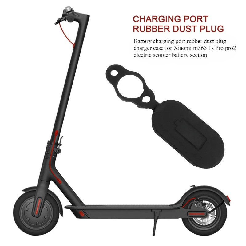 스쿠터 배터리 충전 포트 먼지 플러그 고무 케이스, 방 - Electric Scooter Rain Cover 리뷰 및 가격