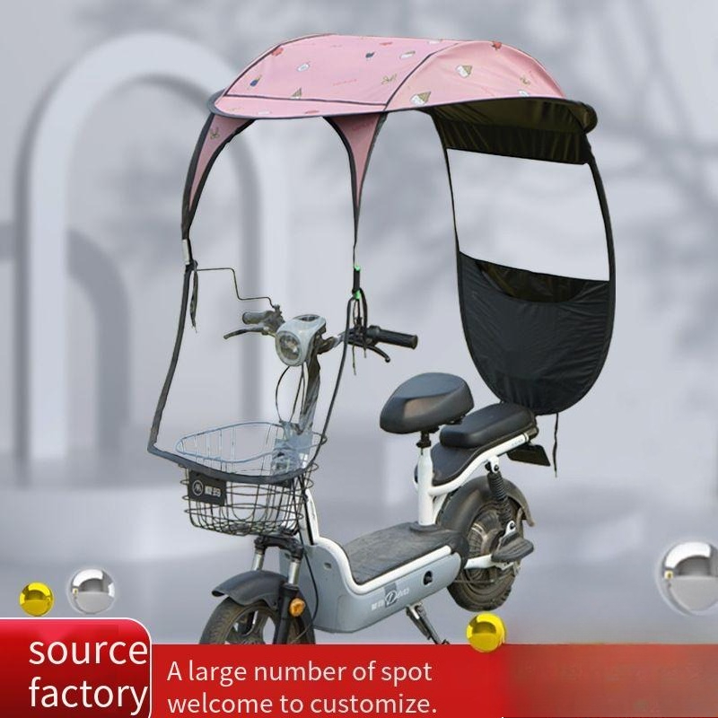 새로운 소형 전동 스쿠터 캐노피 420D 옥스포드 -  - Electric Scooter Rain Cover 리뷰 및 가격