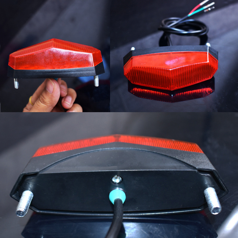새로운 12V-80V 전기 자전거 미등 LED 안전 경 - Scooter Electric 리뷰 및 가격